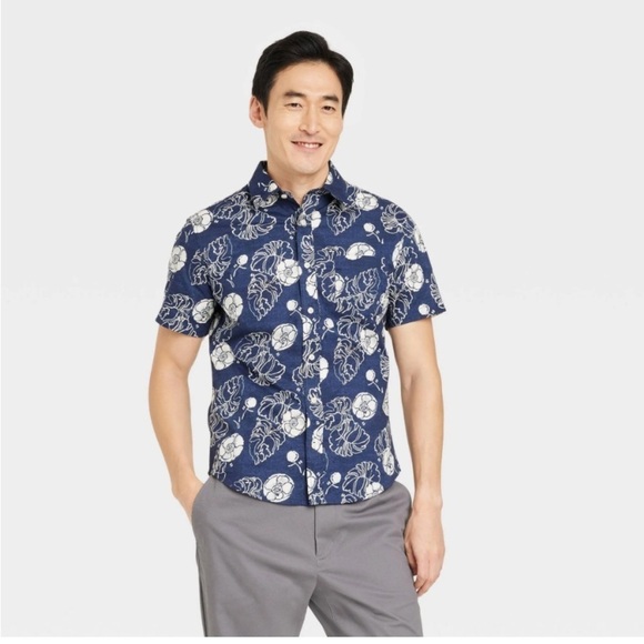 Goodfellow & company floral button down new - Picture 1 of 6